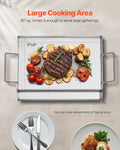 Stainless Steel Griddle 17x13