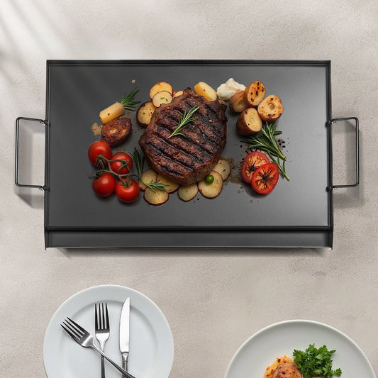 Carbon Steel Griddle 24x16" Universal Flat Top BBQ Teppanyaki