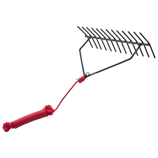 Aquatic Weed Rake 24in Double Sided Pond Lake Tool 30ft Rope