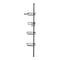 Shower Corner Caddy Tension Pole 42-114cm Rust-Proof Adjustable
