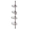 Shower Corner Caddy Tension Pole 56-114cm Rust-Proof Adjustable