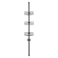 Shower Corner Caddy Tension Pole 39-125cm Rust-Proof Adjustable