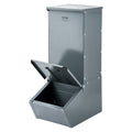 Hog Feeder 2.2 Bushel Metal Double Door Pig Feeder 5 Hogs