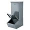 Hog Feeder 2.2 Bushel Metal Double Door Pig Feeder 5 Hogs