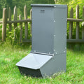 Hog Feeder 2.2 Bushel Metal Double Door Pig Feeder 5 Hogs