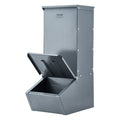 Hog Feeder 2.2 Bushel Metal Double Door Pig Feeder 5 Hogs