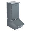 Hog Feeder 2.2 Bushel Metal Double Door Pig Feeder 5 Hogs