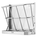 Goat Hay Feeder 21 Gallon Wall Mounted Steel Livestock Hay Grain Rack
