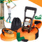 Slackline Kit 18.3m Training Line Tree Protectors Arm Trainer Bag