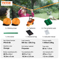 Slackline Kit 18.3m Training Line Tree Protectors Arm Trainer Bag