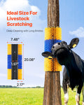 VEVOR Livestock Scratching Brush 2Pcs 20in Horse Itch Relief Scratcher