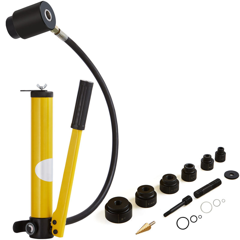 10 Ton Hydraulic Knockout Punch Kit, 1/2