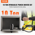 10 Ton Hydraulic Knockout Punch Kit 6 Piece 1/2