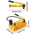 15 Ton Hydraulic Knockout Punch Kit, 1/2