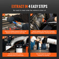 Fluid Extractor 6.5L Pneumatic Manual Oil Changer Vacuum Pump