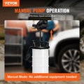 Fluid Extractor 6.5L Manual Hand Pump Oil Changer Automotive Vacuum