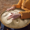 Handpan Drum 22in 10 Notes D Minor Hand Drum Instrument Mallet
