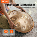 Handpan Drum 22in 12 Notes D Minor Hand Drum Instrument Mallet