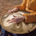 Handpan Drum 22in 12 Notes D Minor Hand Drum Instrument Mallet