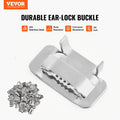 Stainless Steel Banding Kit 30m 100 Seals Strapping Tensioner Tool