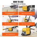 Steel Strapping Tool 13-19mm 3-in-1 Tensioner Crimper Cutter