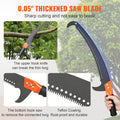 VEVOR Manual Pole Saw 8.24m Extendable Tree Pruner Fiberglass Handle