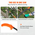 VEVOR Manual Pole Saw 8.24m Extendable Tree Pruner Fiberglass Handle