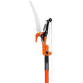 Pole Saw Manual 2.24-8.24m Extendable Tree Pruner Fiberglass