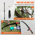 Manual Pole Saw 1.5-6.1m Extendable Aluminum Alloy Tree Pruner