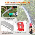 Manual Pole Saw 1.4-3m Extendable Tree Pruner Aluminum Alloy
