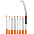 Manual Pole Saw 1.4-3m Extendable Tree Pruner Aluminum Alloy