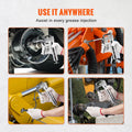 Pistol Grip Grease Gun 3500 PSI 120CC Heavy Duty w/Hose