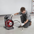Drain Cleaner Machine 23m Manual Sewer Snake 13mm 4 Cutters