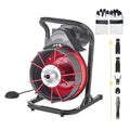 Drain Cleaner Machine 23m Manual Sewer Snake 13mm 4 Cutters