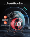Drain Cleaner Machine 15m Manual Sewer Snake Auger 50-150mm Pipes