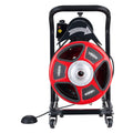Drain Cleaner Machine 15m Manual Sewer Snake Auger 50-150mm Pipes
