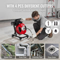 Drain Cleaner Machine 50FT 1/2