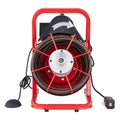 Drain Cleaner Machine Auger 50FT 1/2in Manual Feed 4 Cutters