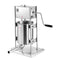 Manual Sausage Stuffer 10L Dual-Speed Stainless Steel 5 Tubes