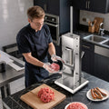 Sausage Stuffer 5L Vertical Dual-Speed Stainless Steel 5 Tubes