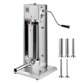 Sausage Stuffer 5L Vertical Dual-Speed Stainless Steel 5 Tubes