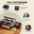 Tumbler Heat Press Machine 11-30oz Mug Press Sublimation Black