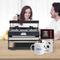 Tumbler Heat Press Machine 11-30oz Mug Press Sublimation Black