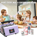 VEVOR Tumbler Heat Press 11-30oz Mug Sublimation Machine Purple