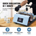 VEVOR Tumbler Heat Press 11-30oz Mug Sublimation Machine Blue