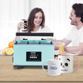 VEVOR Tumbler Heat Press 11-30oz Mug Sublimation Machine Green