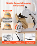 Hat Heat Press Machine 4 Interchangeable Platens Sublimation HTV