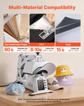 Hat Heat Press Machine 4 Interchangeable Platens Sublimation HTV