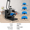 Hat Heat Press Machine 4 Heating Pads Sublimation Transfer