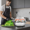 Bud Leaf Bowl Trimmer 335mm Manual Stainless Steel Blades